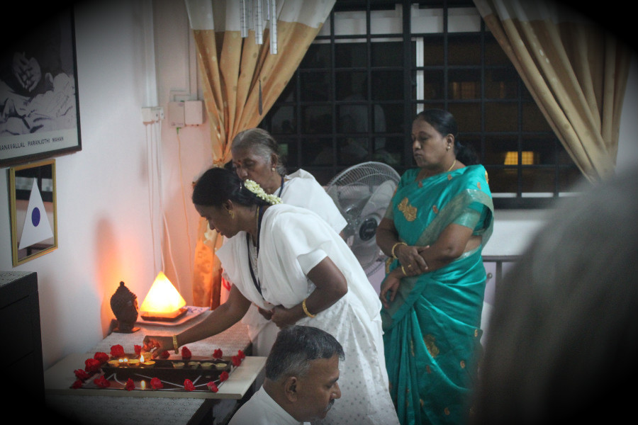 4 Lighting Up Astha Deepam by MA from Gnana Peedam